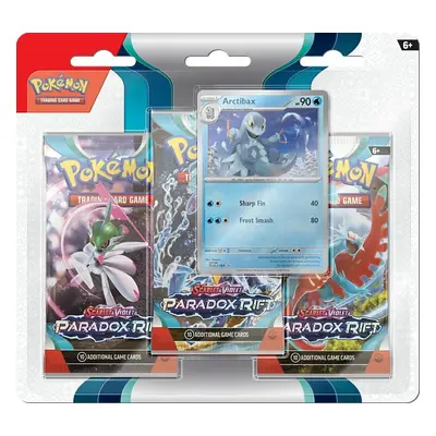 Pokémon TCG: SV04 Paradox Rift - 3 Blister Booster