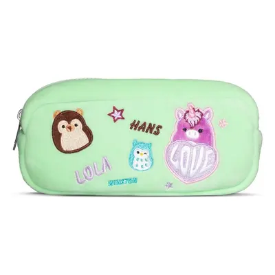 Squishmallows pouzdro do školy - mix zelené