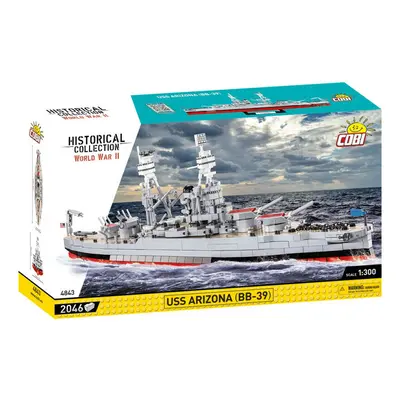 Cobi II WW USS Arizona BB-39, 1:300, 2046 k