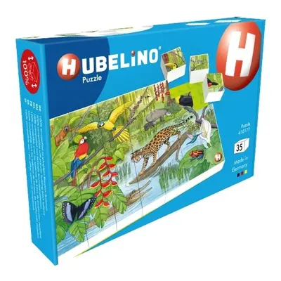 HUBELINO Puzzle-Zvířata v pralese