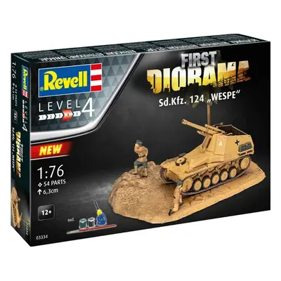 Gift-Set diorama 03334 - Sd.Kfz. 124 Wespe (1:76)