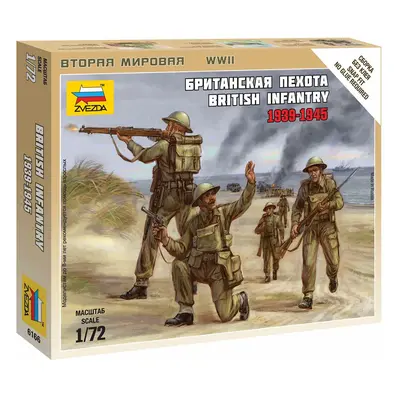 Wargames (WWII) figurky 6166 - British Infantry 1939-42 (1:72)