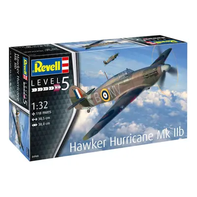 Plastic ModelKit letadlo 04968 - Hawker Hurricane Mk IIb (1:32)