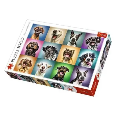 Puzzle Trefl Funny dogs 1000, výrobce Trefl.