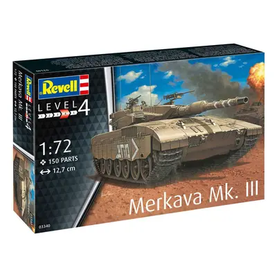 Plastic ModelKit tank 03340 - Merkava Mk.III (1:72)