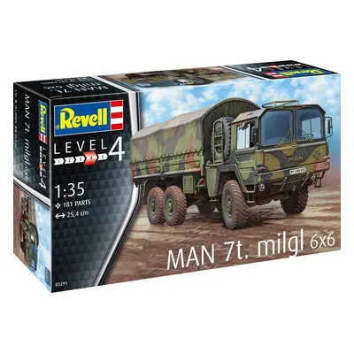 Plastic modelky military 03291 - MAN 7t Milglia (1:35)