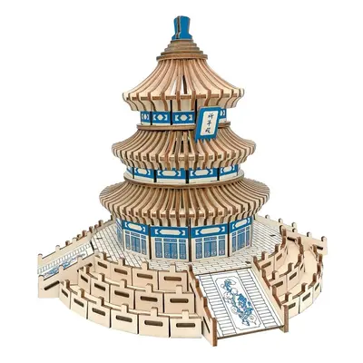 Woodcraft Dřevěné 3D puzzle Chrám nebes