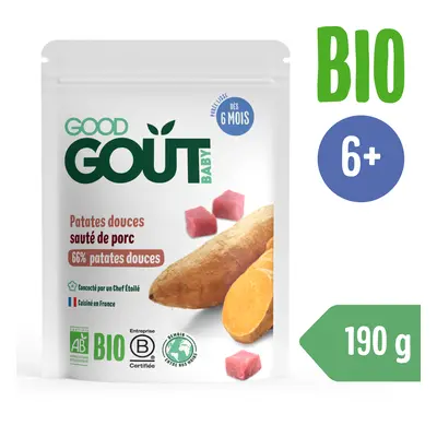 Good Gout BIO Batáty s vepřovým masem (190 g)