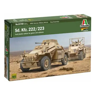 Model Kit military 15769 - Sd. Kfz. 222-223 (1:56)