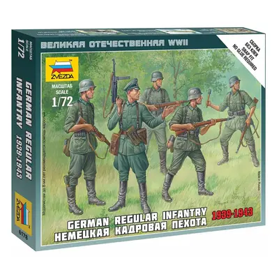 Wargames (WWII) figurky 6178 - German Regular Infantry 1939-43 (1:72)