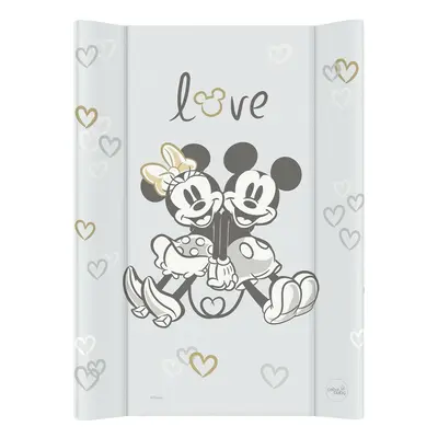 CEBA Podložka přebalovací s pevnou deskou COMFORT 50x70 Disney Minnie & Mickey Grey