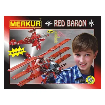 Merkur Red Baron, 680 dílů, 40 modelů