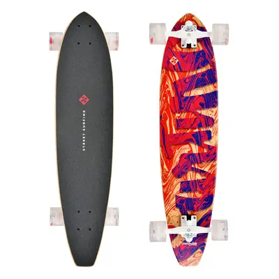 Longboard Street Surfing CUT KICKTAIL 36” Streaming