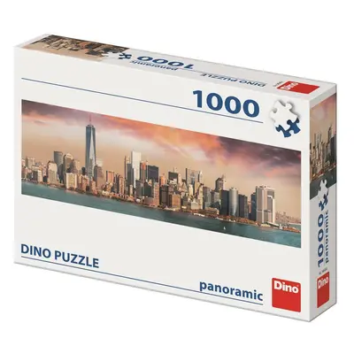 Dino MANHATTAN ZA soumraku 1000 panoramic Puzzle