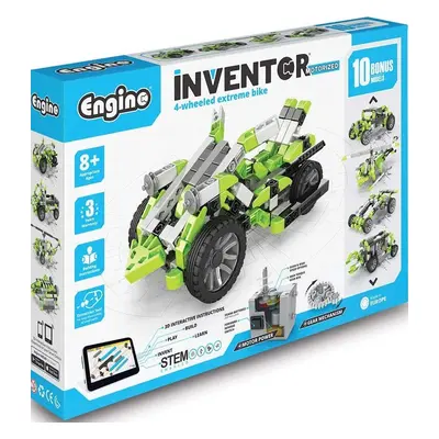 Engino INVENTOR MOTORIZED 4-kolový xtreme bike s 10 bonusovými modely