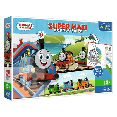 Trefl Puzzle 24 SUPER MAXI - Tom a přátelé / Thomas and Friends