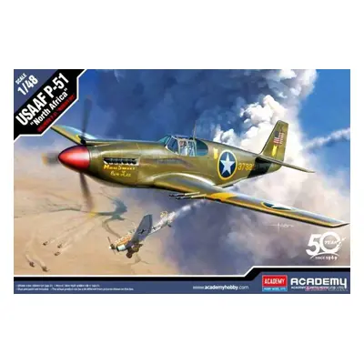 Model Kit letadlo 12338 - USAAF P-51 "North Africa" (1:48)