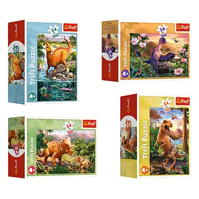 Trefl Mini puzzle 54 dílků Dinosaurus