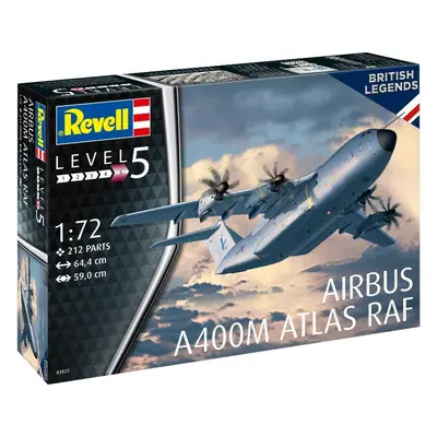 Plastic ModelKit letadlo 03822 - Airbus A400M Atlas „RAF“ (1:72)