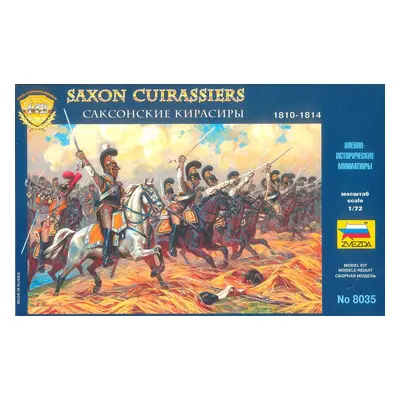 Wargames (AOB) figurky 8035 - Saxon Cuirassiers 1810-1814 (1:72)