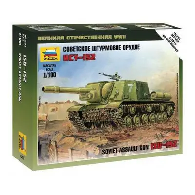 Wargames (WWII) military 6207 - Siviet assault gun ISU-152 (1: 100)