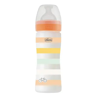 CHICCO Láhev kojenecká Well-being silikon 250ml uni