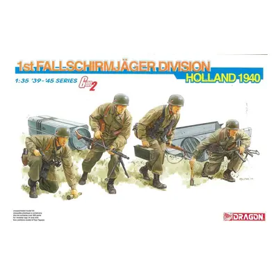 Model Kit figurky 6276 - 1st Fallschirmjäger DIVISION (HOLLAND 1940) (GEN2) (1:35)