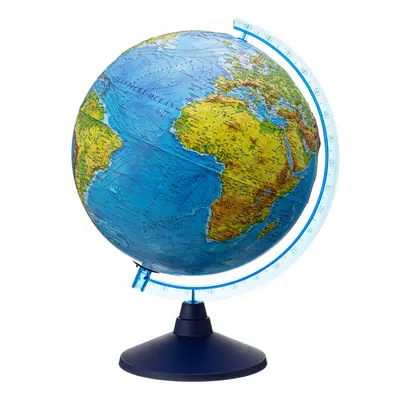 Alaysky's 25 cm RELIEF Physical Globe CZ