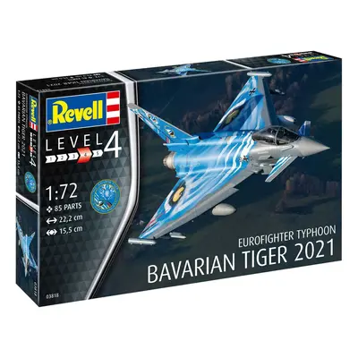 Plastic ModelKit letadlo 03818 - Eurofighter Typhoon "Bavarian Tiger 2021" (1:72)