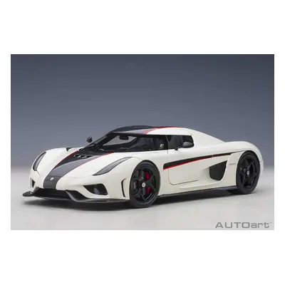 1:18 Koenigsegg Regera (Arctic White/Carbon with Red accents) - AUTOART - 79027