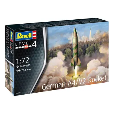 Plastic modelky raketa 03309 - German A4 / V2 Rocket (1:72)