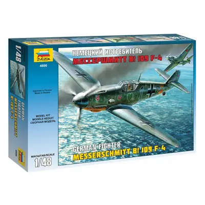 Model Kit letadlo 4806 - Messerschmitt Bf-109 F4 (1:48)