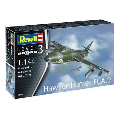 Plastic ModelKit letadlo 03833 - Hawker Hunter FGA.9 (1:144)