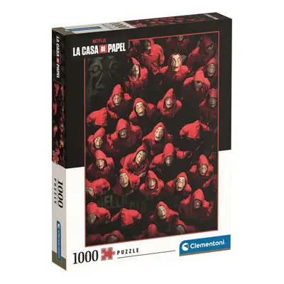 Clementoni Puzzle 1000 dílků - La Casa de Papel