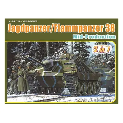 Model Kit military 6845 - JAGDPANZER 38 MID PRODUCTION (1:35)