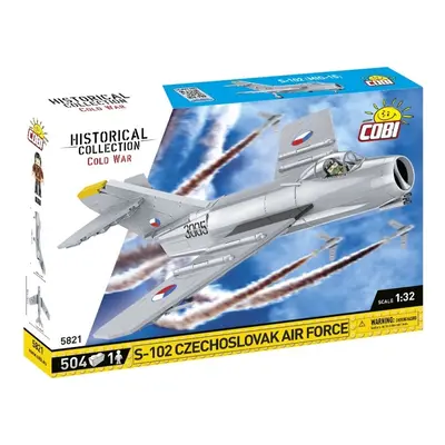 Cobi Cold War S-102 Czechoslovak Air Force, 1:32, 504 k, 1 f