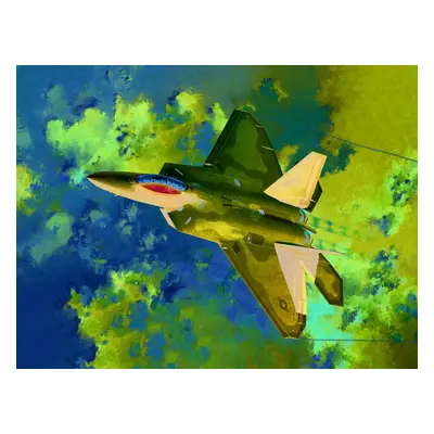 Model Kit letadlo 12423 - F-22A AIR dominance FIGHTER (1:72)