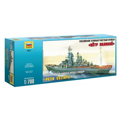 Model Kit loď 9017 - Russian Battlecruiser Pjotr Velikij (1: 700)