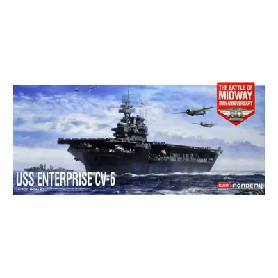 Model Kit loď 14409 - USS Enterprise CV-6 "Batte of Midway" (1:700)