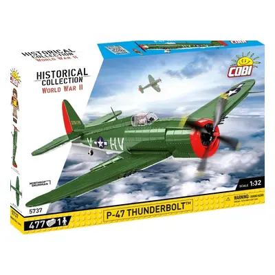 Cobi 5737 II WW P-47 Thunderbolt, 1:32, 477 k, 1 f