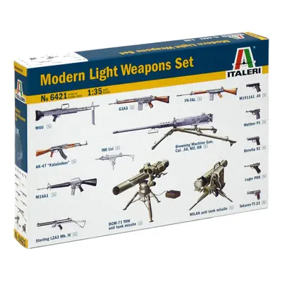 Model Kit doplňky 6421 - MODERN LIGHT WEAPON SET (1:35)