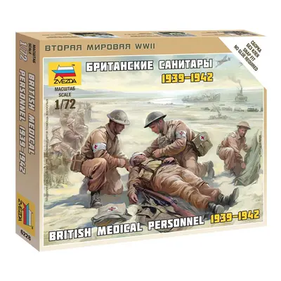 Wargames (WWII) figurky 6228 - British Medic Team (1:72)