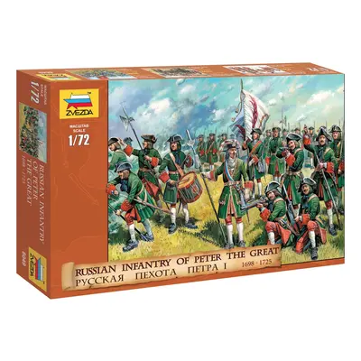 Wargames (AOB) figurky 8049 - Russian Infantry (Peter the Great) (1:72)