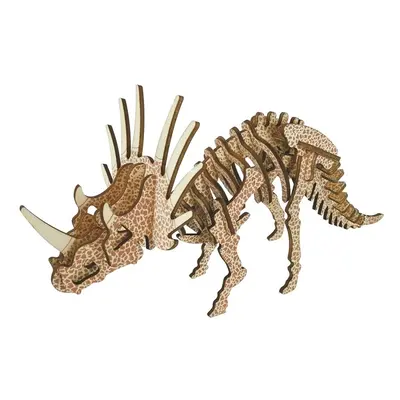 Woodcraft Dřevěné 3D puzzle Triceratops