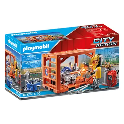 PLAYMOBIL City Action 70774 Výroba kontejnerů