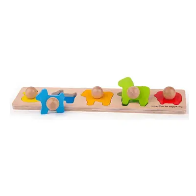 Bigjigs Baby Vkládací puzzle zvířata