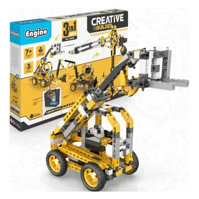 Engino Creative builder vysokozdvižný vozík machinery motorized set