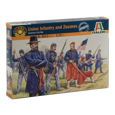 Model Kit figurky 6012 - UNION Infantry / ZUAVES (AMERICAN CIVIL WAR) (1:72)