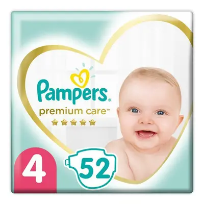 PAMPERS Premium Care jednorázové pleny vel. L 4, 52 ks