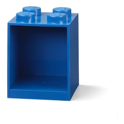 LEGO® Brick 4 závěsná police modrá